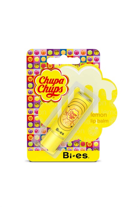 BI-ES Chupa Chups Lemon Lip Balm 15 ml Limon Aromalı Çocuk Dudak Balmı Lipbalm