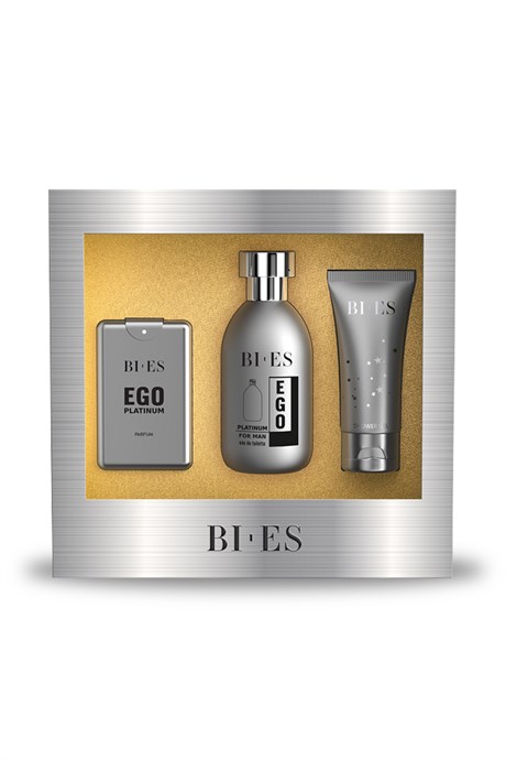 Bi-Es Ego Platinium Men Edt 100 Ml + Edt 15 Ml + Shower Gel 50 Ml Erkek Parfüm Seti