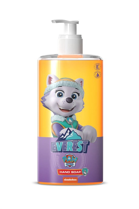 BI-ES Paw Patrol Everest Hand Soap 300 ml E vitamini İçeren Vanilya Aromalı Çocuk Sıvı El Sabunu