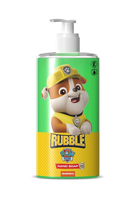 BI-ES Paw Patrol Rubble Hand Soap 300 ml E vitamini İçeren Ananas Aromalı Çocuk Sıvı El Sabunu