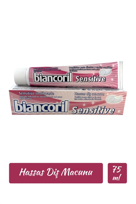 Biancoril Hassas Dişler İçin Diş Macunu Tam Koruma Sensitive Toothpaste 75 ml