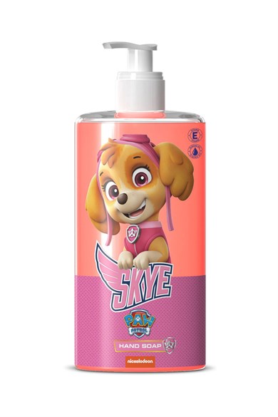 BI-ES Paw Patrol Skye Hand Soap 300 ml E vitamini İçeren Çilek Aromalı Çocuk Sıvı El Sabunu