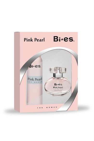 BI-ES Pink Pearl Woman 50 Ml Edp + 150 Ml Deodorant - Eau De Parfum Kadın Parfüm Seti