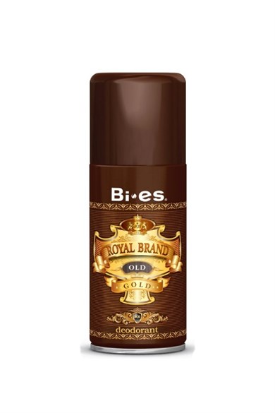 Bi-Es Royal Brand Gold For Men Deo Sprey 150 Ml Erkek Deodorant