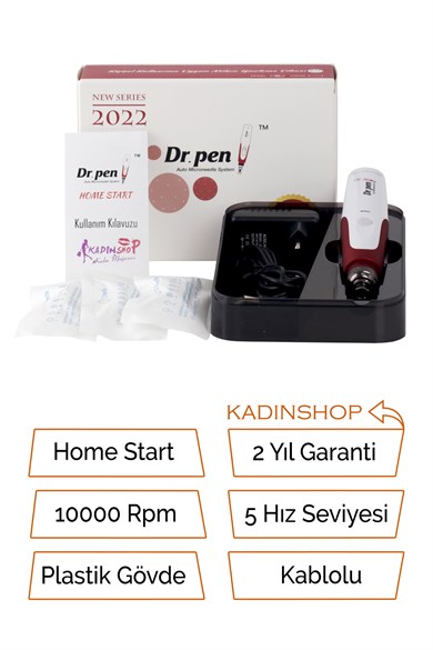 Dr.pen Home Start Dermapen Cihazı Kablolu Mikro İğneleme Cihazı
