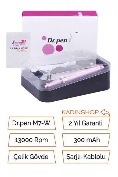Dr.pen M7-W Dermapen Şarjlı Dermapen Cihazı Mikro İğneleme Cihazı