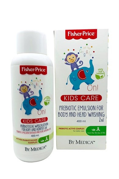 Fisher Price Baby & Kids Care Prebiotic Bebek - Çocuk 2 in 1 Saç Ve Vücut Şampuanı 400 Ml