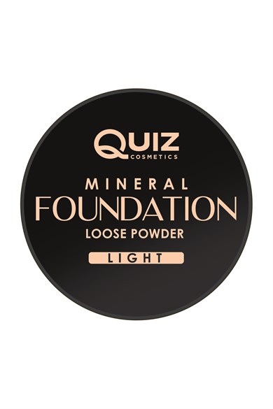 Quiz Mineral Fondöten Kapatıcı Toz Pudra - Mineral Foundation Loose Powder